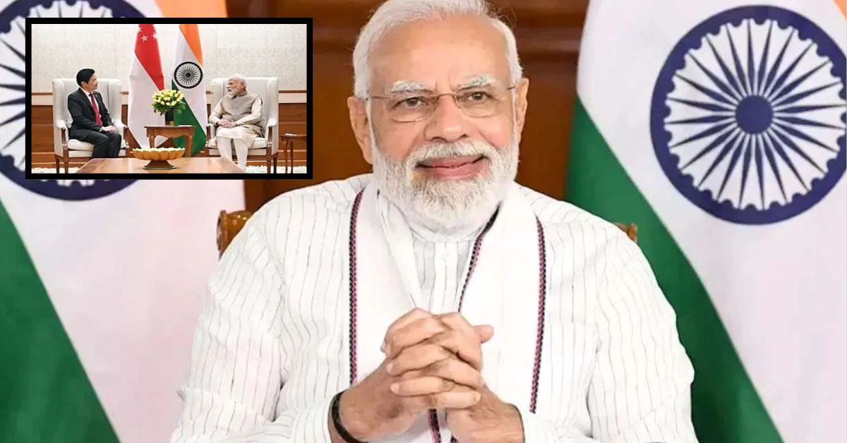 Modi Speech: మోదీ, సింగపూర్ ప్రధాని భేటీ.. భారత్ - సింగపూర్ సంబంధాలపై కీలక నిర్ణయాలు!