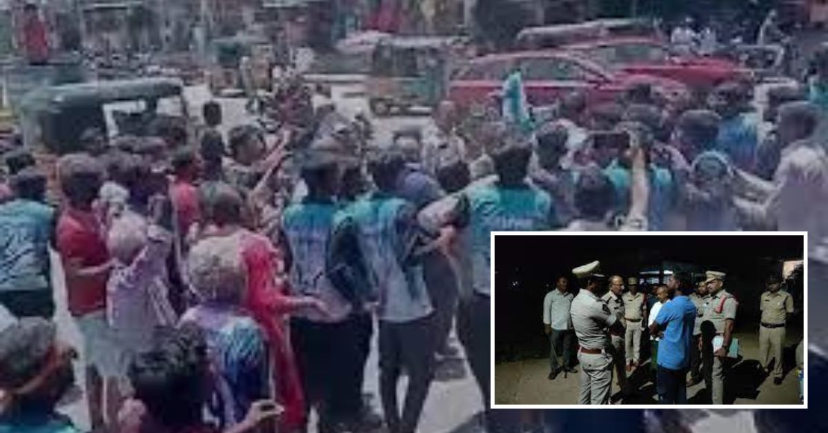 YCP Attacks: హై టెన్షన్.. భక్తి ముసుగులో బరితెగింపు.. పోలీసులపైనే వైకాపా నాయకుల దాడి! 