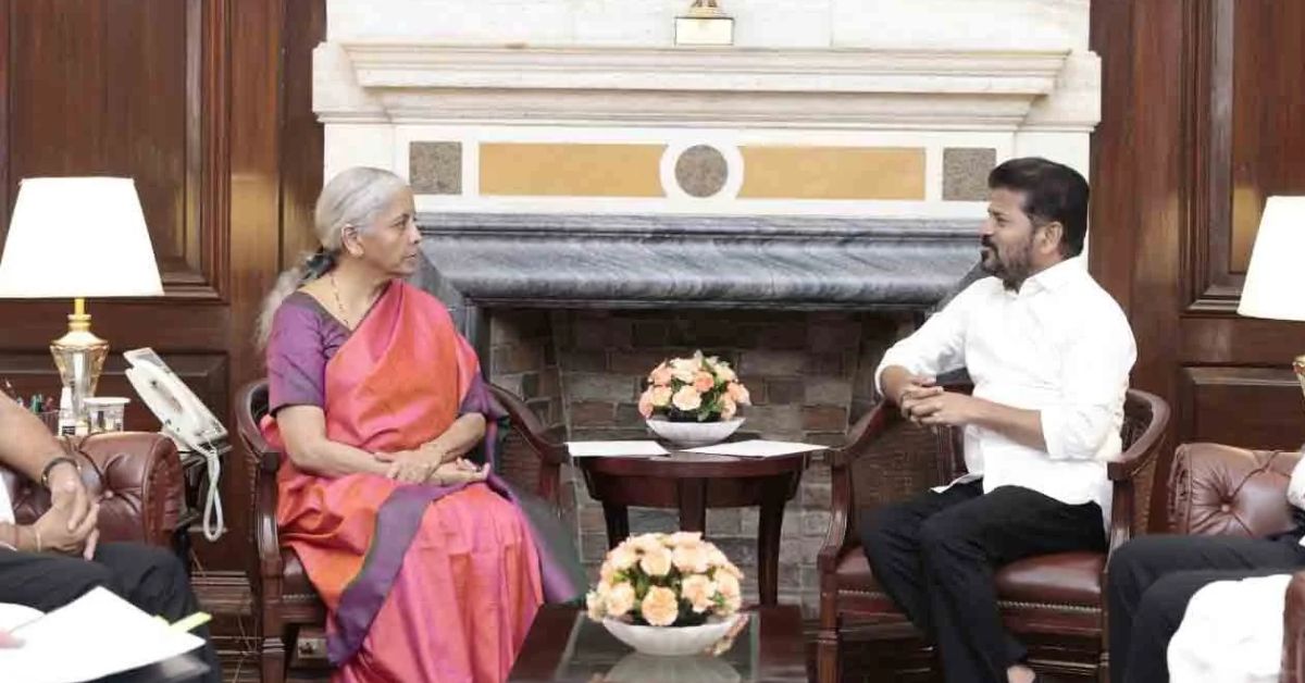 CM Revanth: నిర్మలా సీతారామన్‌తో సీఎం రేవంత్ భేటీ..  ఢిల్లీలో కీలక చర్చలు!