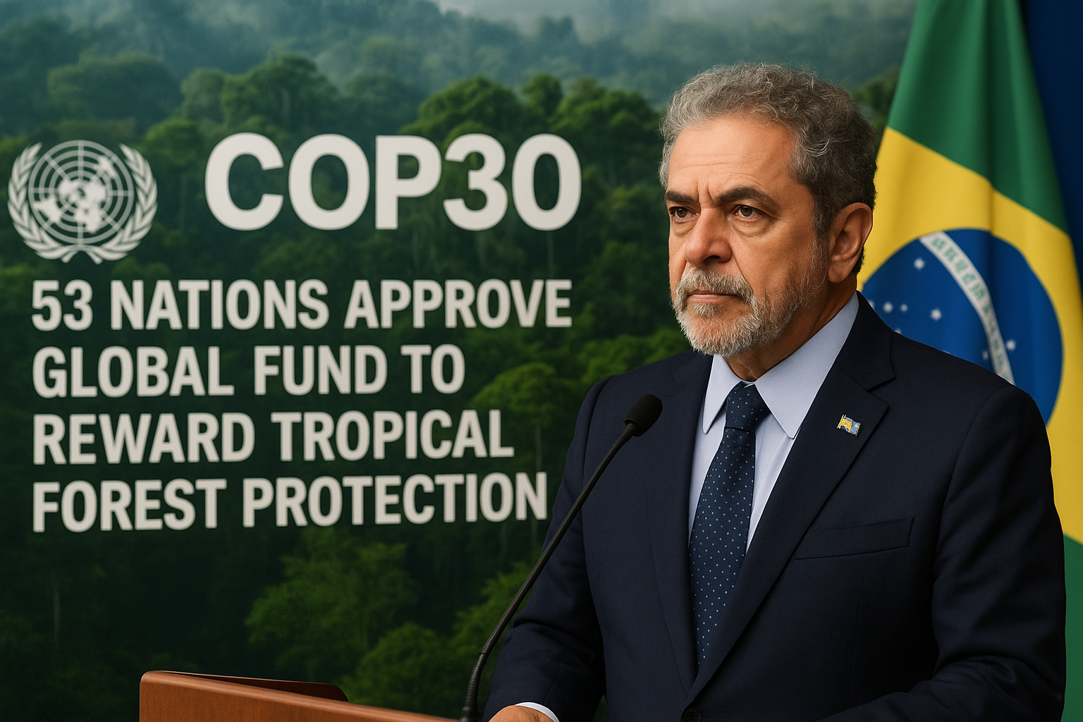 Environment: COP30లో చారిత్రాత్మక నిర్ణయం – ఉష్ణమండల అటవీ సంరక్షణకు కొత్త గ్లోబల్ ఫండ్‌కు 53 దేశాల మద్దతు!!