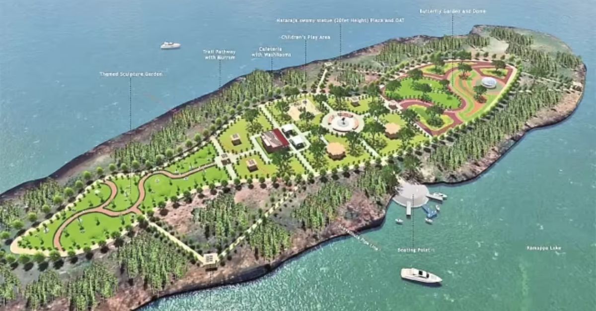 Ramappa island: 13 కోట్లతో రామప్ప ఐలాండ్ అభివృద్ధి.. అద్భుత నమూనా విడుదల!