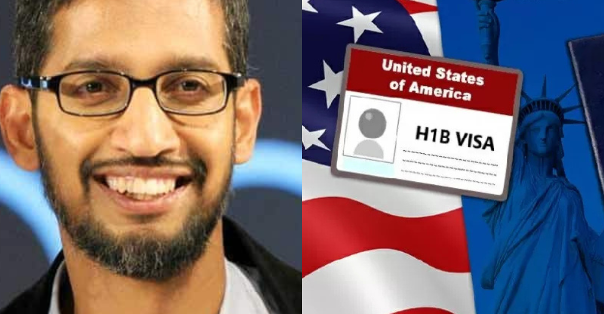 H-1B Visa: అమెరికా టెక్ రంగానికి వలసదారులే బలం.. H-1B వివాదంపై సుందర్ పిచై స్పందన!!