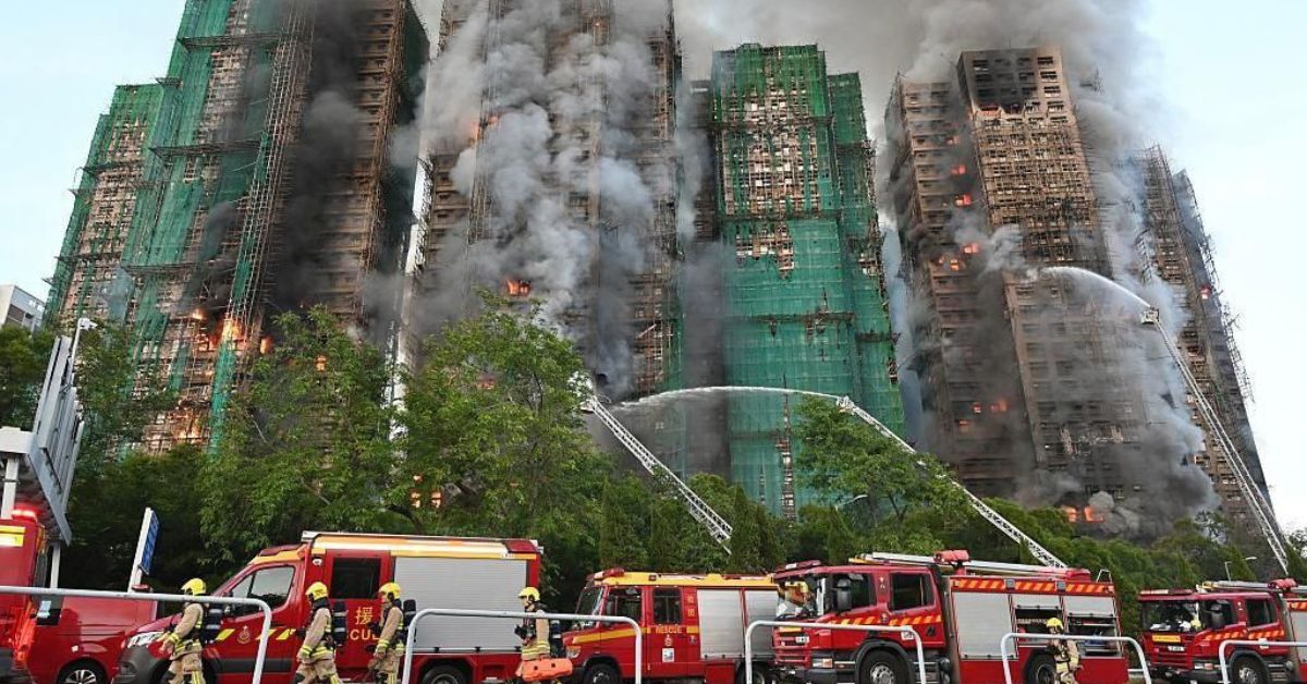 Hong Kong: హాంగ్కాంగ్ అపార్ట్మెంట్‌లో ఘోర అగ్నిప్రమాదం.. వందల ఫైర్ ఇంజిన్లు, 2,300 మంది ఫైర్‌ఫైటర్లు!