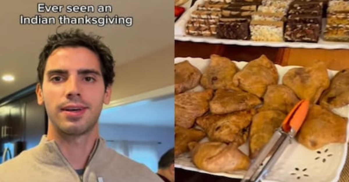Viral Video: అమెరికాలో ఇండియన్ థ్యాంక్స్‌గివింగ్‌ వీడియో వైరల్… సమోసా, బిర్యానీతో ప్రత్యేక విందు!