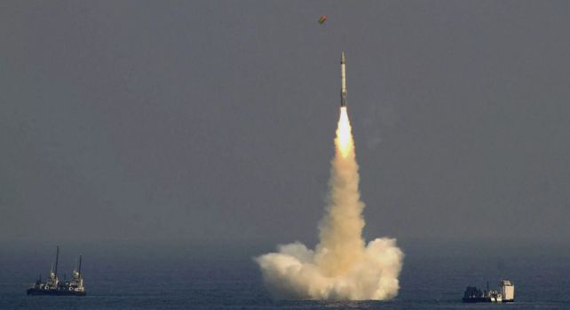 Ocean K-4: సముద్ర గర్భం నుంచి భారత్ గర్జన..  K-4 మిస్సైల్ టెస్ట్ సక్సెస్!