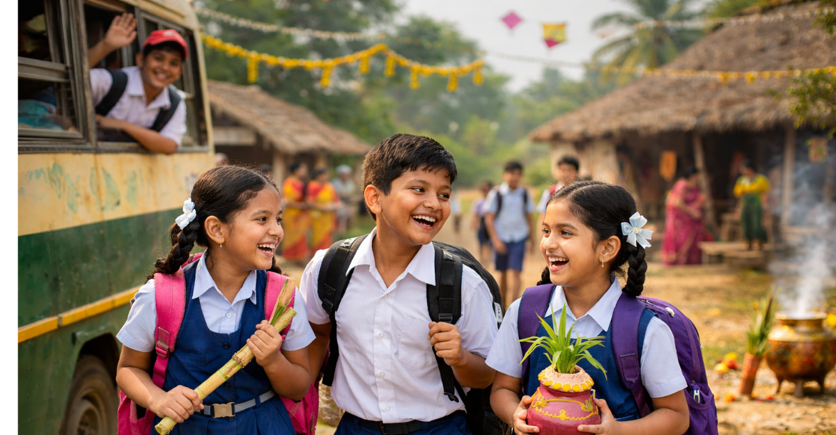 Sankranti Holidays Update,: సంక్రాంతికి స్కూల్ పిల్లలకు పండగే పండగ..తాజా అప్డేట్!!