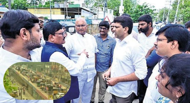 Shankar Vilas ROB: శంకర్ విలాస్ ఆర్ఓబీ పనులు ఆగలేదు..  కేంద్ర మంత్రి పెమ్మసాని స్పష్టం!