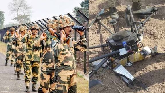 Security Alert: సరిహద్దులో పాక్ డ్రోన్ల కలకలం! జమ్మూకశ్మీర్‌లో  హై అలర్ట్!