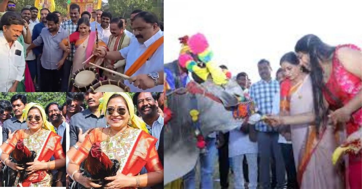 నక్కపల్లిలో హోంమంత్రి భోగి సంబరాలు.. కేరళ డప్పులతో సందడి.. గోపూజతో ఆధ్యాత్మిక వేడుక!