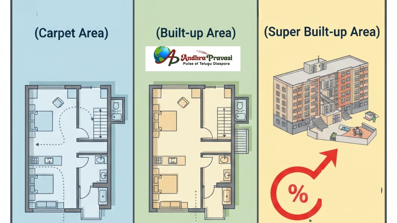 Home Buying Guide: అపార్ట్‌మెంట్‌లో ఫ్లాట్ కొంటున్నారా? మనం డబ్బులు కట్టేది ఎంత స్థలానికి.. మనకు వచ్చేది ఎంత?