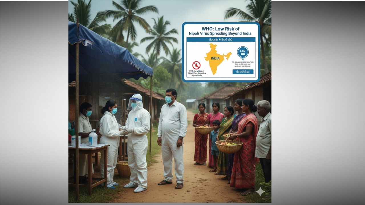  WHO భరోసా... నిపా వైరస్ వ్యాప్తి పరిమితమే!