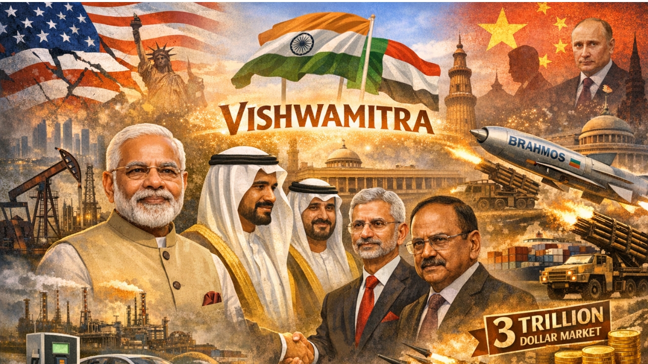  3 ట్రిలియన్ డాలర్ల అరబ్ మార్కెట్ పై భారత్ గురి!