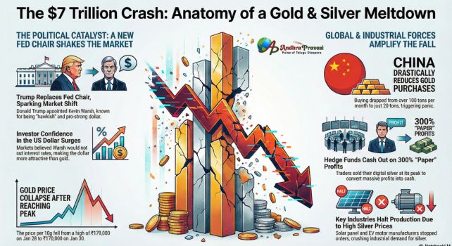 Gold and silver : బంగారం, వెండి క్రాష్..  నష్టపోయింది ఎవరు..  లాభపడ్డది ఎవరు!