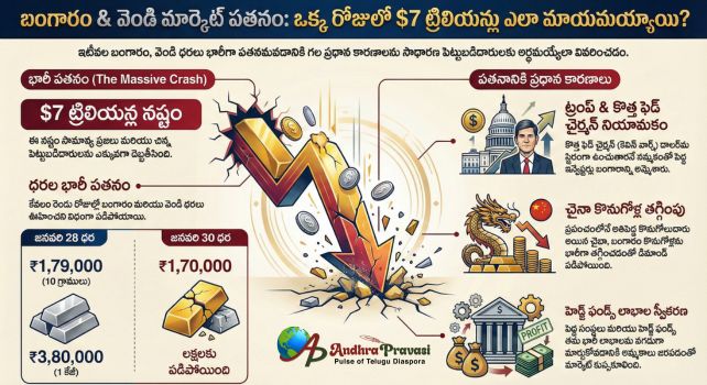 Gold and silver : బంగారం, వెండి క్రాష్..  నష్టపోయింది ఎవరు..  లాభపడ్డది ఎవరు!