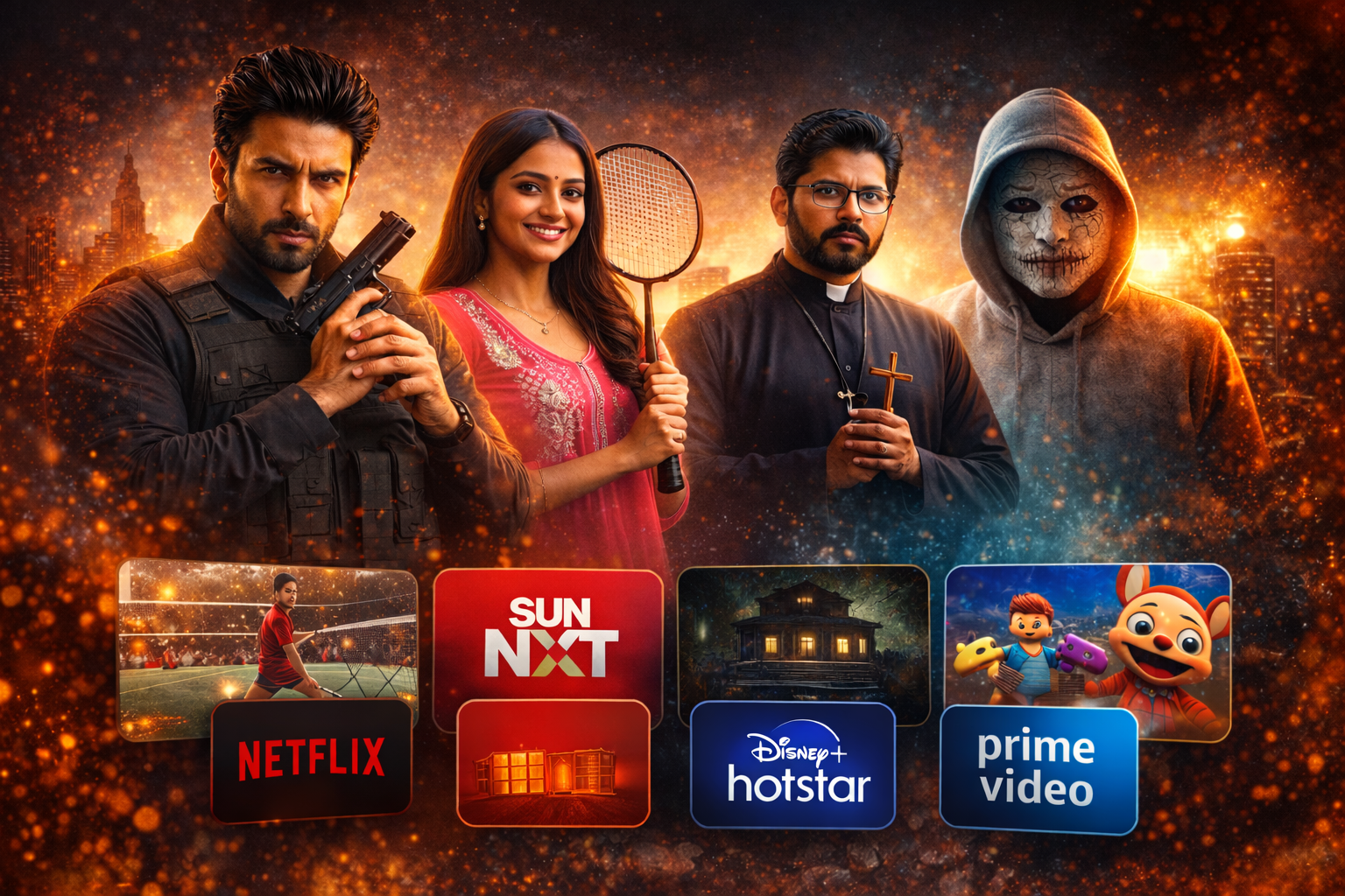 ఈ వారం ఓటీటీలో సినిమాల పండగ: ఒకే రోజు 8 కొత్త రిలీజ్‌లు!