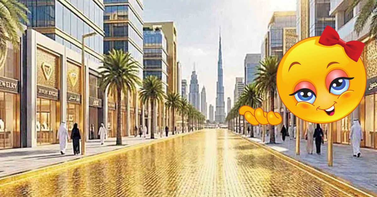 ప్రపంచంలోనే తొలిసారి గోల్డ్ రోడ్! అడుగుపెడితే మెరిసిపోయేలా - పర్యాటకులకు పండగే! ఎక్కడో తెలుసా.?