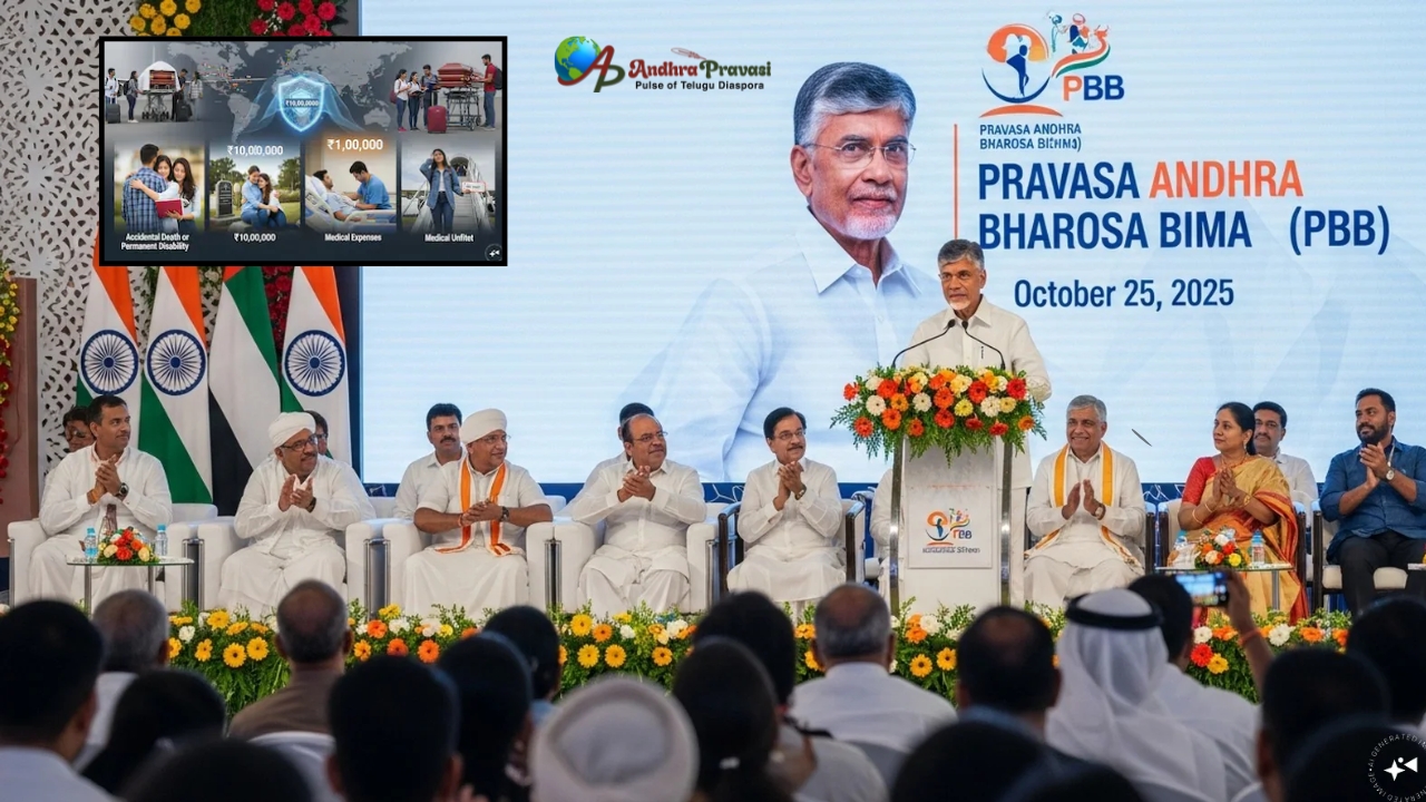 ప్రవాసాంధ్ర భరోసా బీమా 2026...  ఎలా దరఖాస్తు చేయాలి? పూర్తి వివరాలు ఇవే!