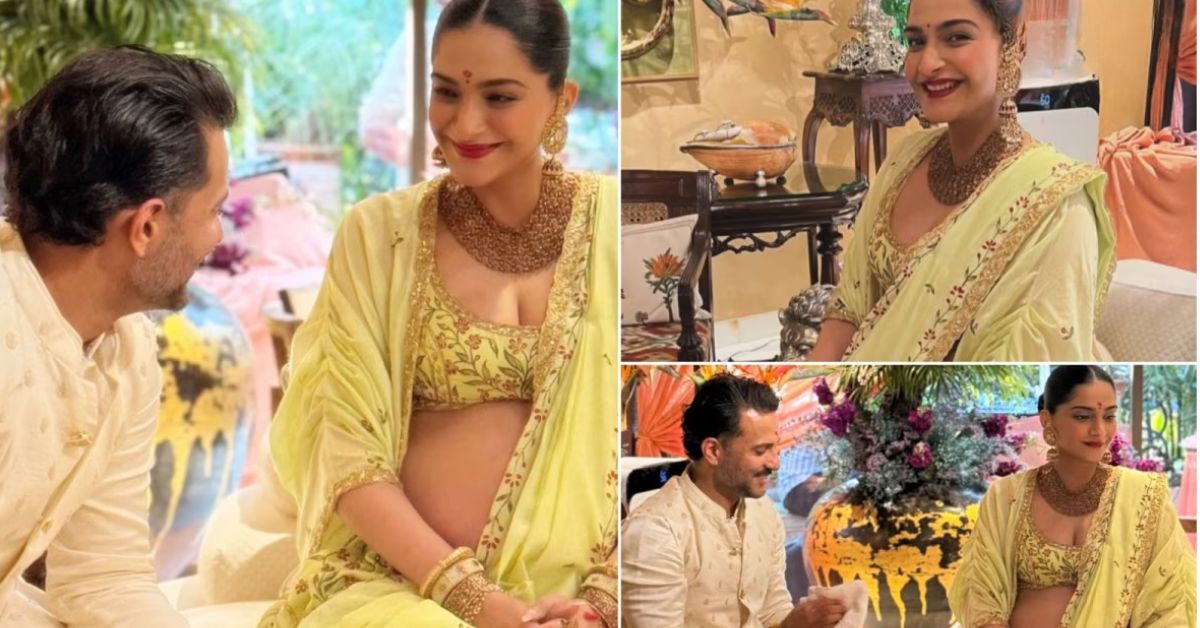 రెండోసారి తల్లి కాబోతున్న సోనమ్ కపూర్: ఘనంగా జరిగిన సీమంతం వేడుక!