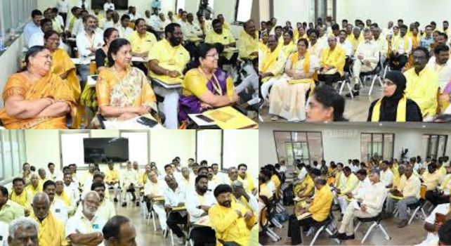 TDP Central Office: టీడీపీ ఆఫీస్‌లో కన్నీటి గాథలు.. దొంగతనం కేసులో పోలీసుల మాయాజాలం'పై బాధితుడి మొర!