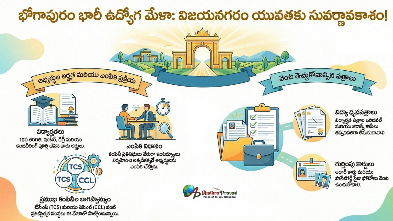 Job Mela: నిరుద్యోగులకు అదిరిపోయే ఛాన్స్! జాబ్ మేళా.. పది పాసైతే చాలు!