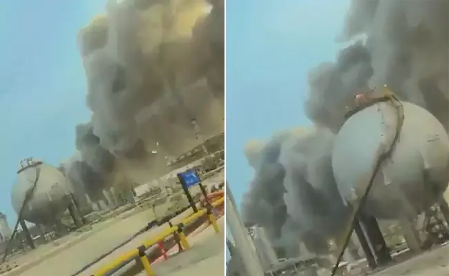 Saudi Aramco: సౌదీ చమురు కేంద్రంపై డ్రోన్ల దాడి... ఇంధన మార్కెట్లో ఆందోళన!