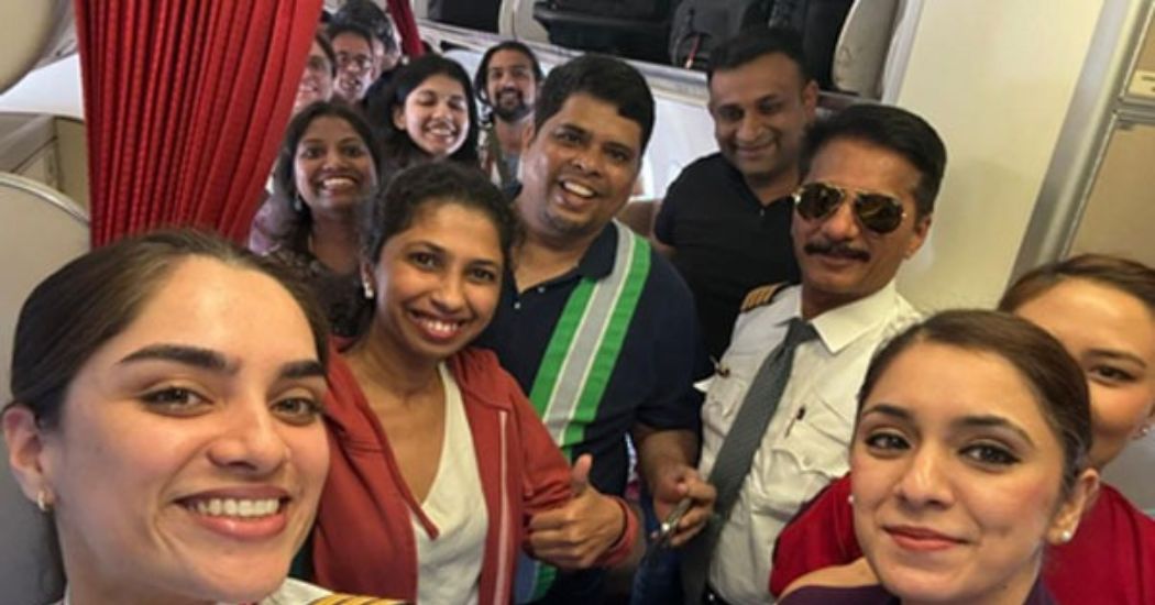 Air India: యుద్ధ భూమి నుంచి స్వదేశానికి.. దుబాయ్‌లో చిక్కుకున్న 149 మంది భారతీయులను తీసుకొచ్చిన ఎయిర్ ఇండియా!