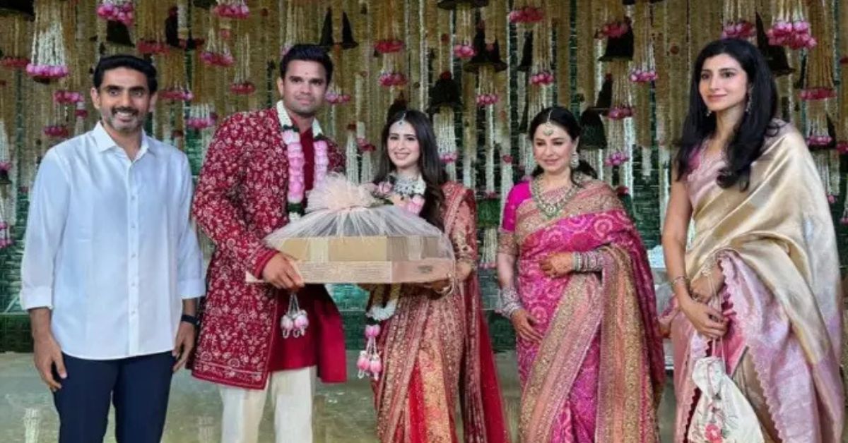Nara Lokesh: ముంబయిలో సచిన్ టెండూల్కర్ కుమారుడి వివాహ వేడుకకు హాజరైన మంత్రి లోకేష్, బ్రాహ్మణి దంపతులు
