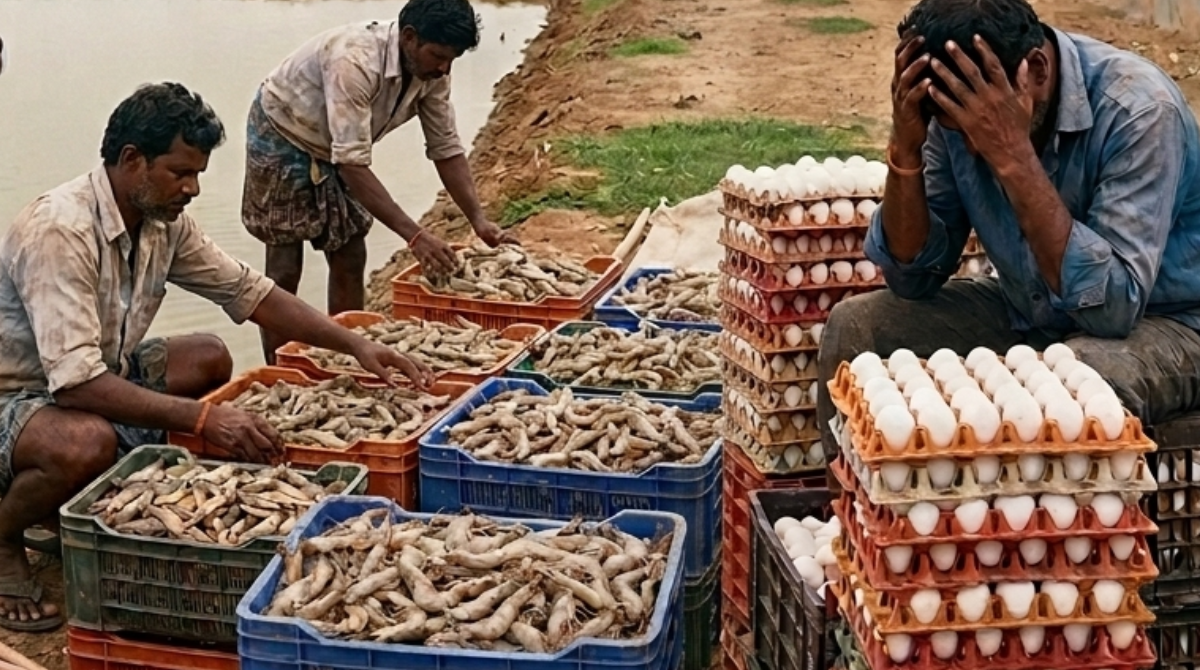 Middle East War Impact: గల్ఫ్ యుద్ధం సెగ.. కుదేలవుతున్న తెలుగు రాష్ట్రాల ఆక్వా, పౌల్ట్రీ రంగాలు!