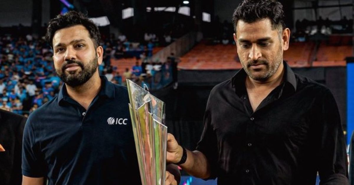 MS Dhoni: టీ20 వరల్డ్ కప్ ఫైనల్... ఇద్దరు ఛాంపియన్ కెప్టెన్లు - ఒకే వేదికపై!!