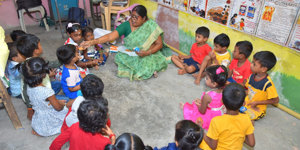Anganwadi New: రాష్ట్రంలోని అంగన్‌వాడీ కేంద్రాలకు ఒంటిపూట సమయాలు ఖరారు.!!