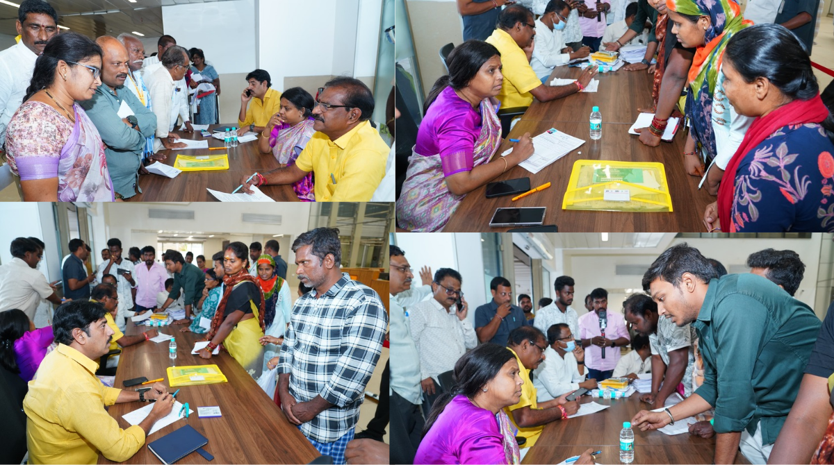 TDP Grievance Cell: ఉద్యోగాల పేరుతో లక్షల మోసం.. రీ-సర్వేలో భూములు మాయం: ప్రజా వినతుల స్వీకరణలో వెలుగులోకి వచ్చిన అక్రమాలు..!!
