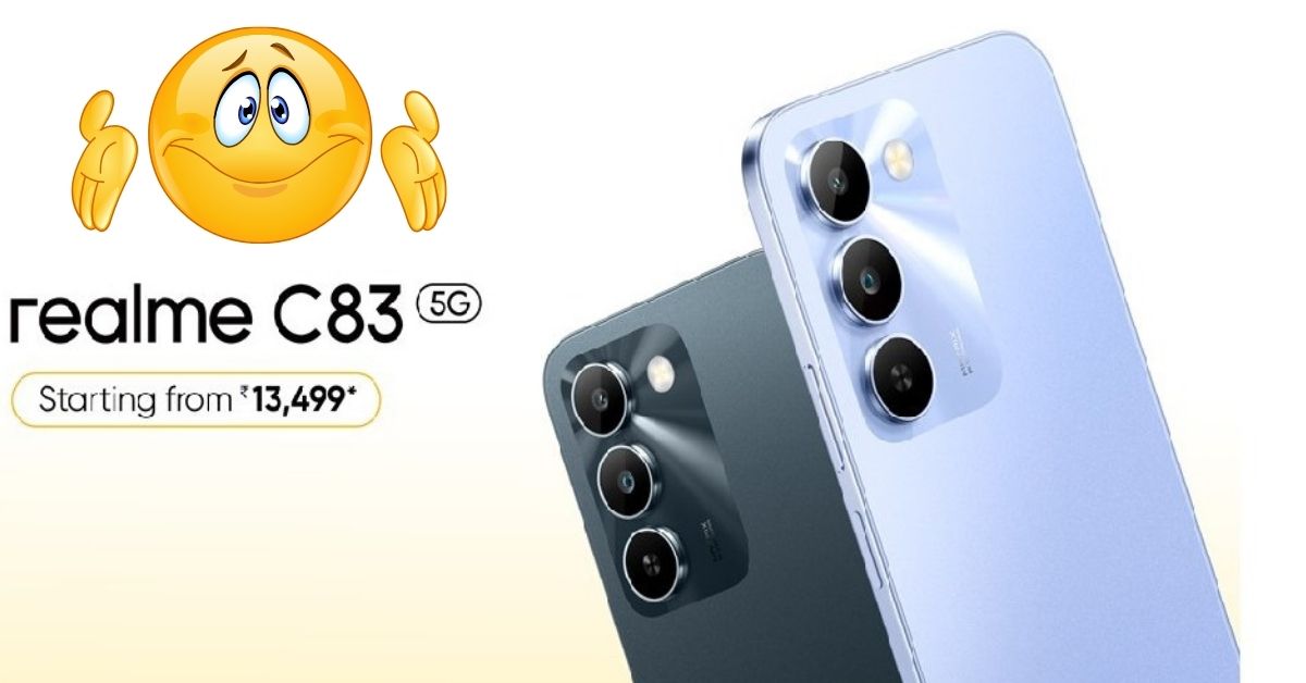 Realme C83 5G: రూ.15,000 లోపు బెస్ట్ 5G ఫోన్.. ఒక్కసారి ఛార్జ్ చేస్తే రోజుల తరబడి వాడేయొచ్చు! నాలుగేళ్ల వరకు తగ్గేదే లే..