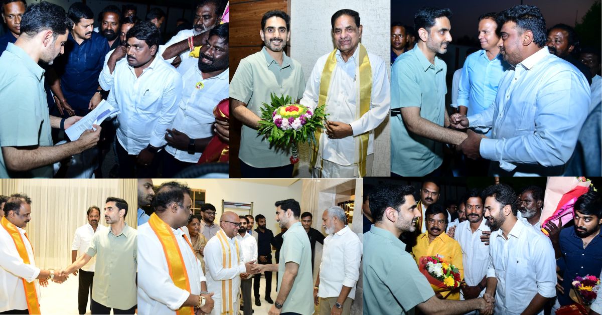 Nara Lokesh: లోకేష్‌కు ఘన స్వాగతం: తిరుపతి ఎయిర్‌పోర్టులో సందడి చేసిన టీడీపీ శ్రేణులు.!