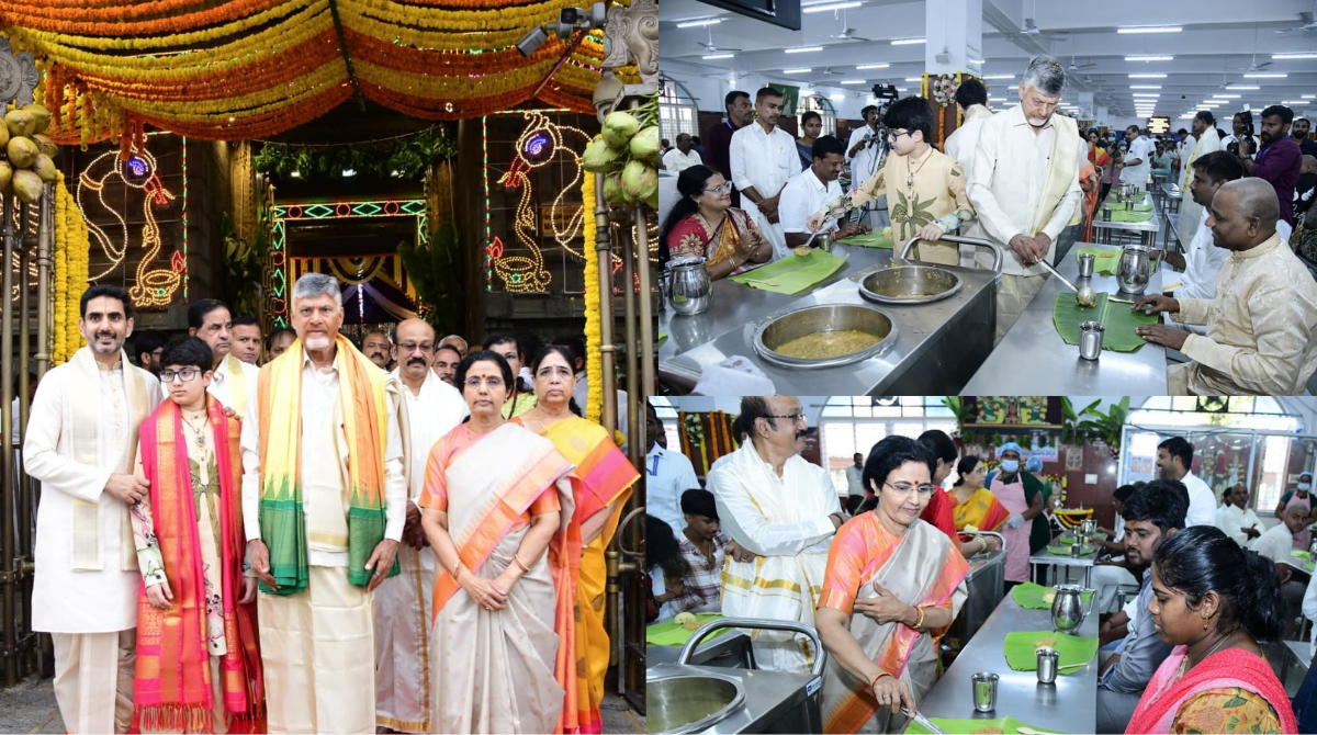 Tirumala News Today: కాన్వాయ్ వదిలి భక్తుల చెంతకు.. తిరుమల  వీధుల్లో సామాన్యుడిలా సీఎం చంద్రబాబు..!!