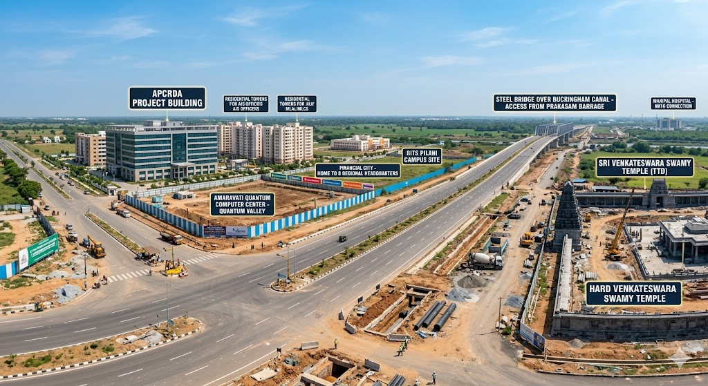 Seed Access Road: రాజధానిలో తొమ్మిది వరుసల రాజమార్గం..సీడ్ యాక్సెస్ రోడ్! పూర్తి గ్రౌండ్ రిపోర్ట్!