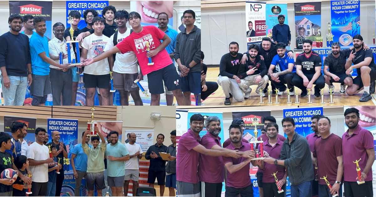 GCIC: విజయవంతగా ముగిసిన ఇండోర్ వాలీబాల్ టోర్నమెంట్!