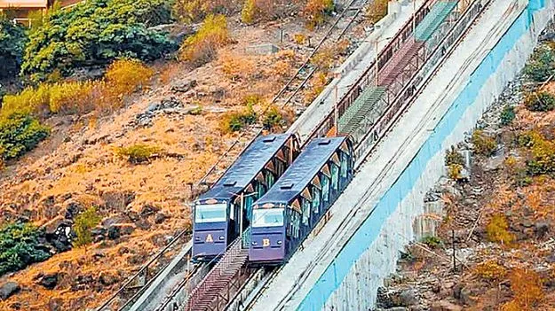 Saptashrungi Temple: దేవి దర్శనం ఇక అత్యంత సులభం.. 3 నిమిషాల్లోనే కొండపైకి!