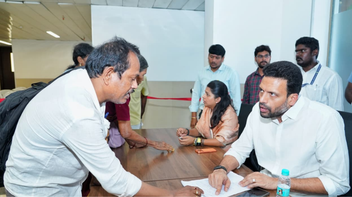 TDP Central Office: ప్రజా గ్రీవెన్స్‌లో వెల్లువెత్తిన బాధితుల గోడు.. వైసీపీ నేతల కక్షసాధింపుపై మంత్రి టీజీ భరత్‌కు ఫిర్యాదులు! 