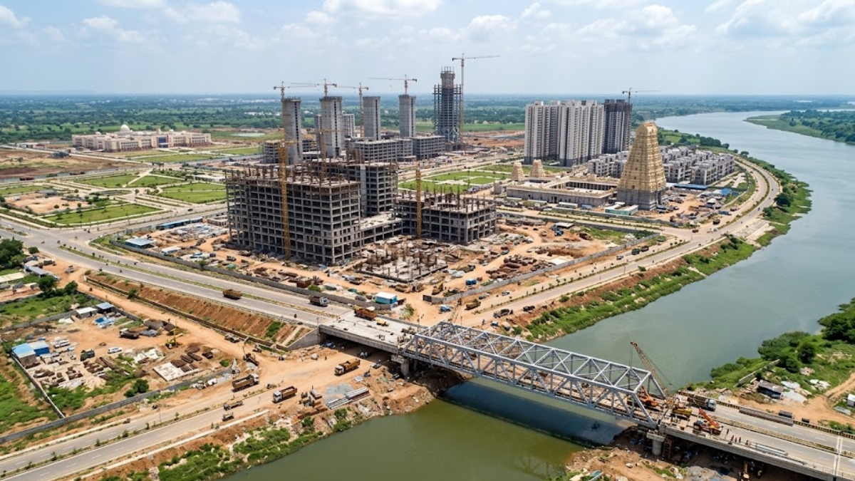 Amaravati Works: అమరావతి పునర్వైభవం.. శరవేగంగా సాగుతున్న రాజధాని నిర్మాణ పనులు!