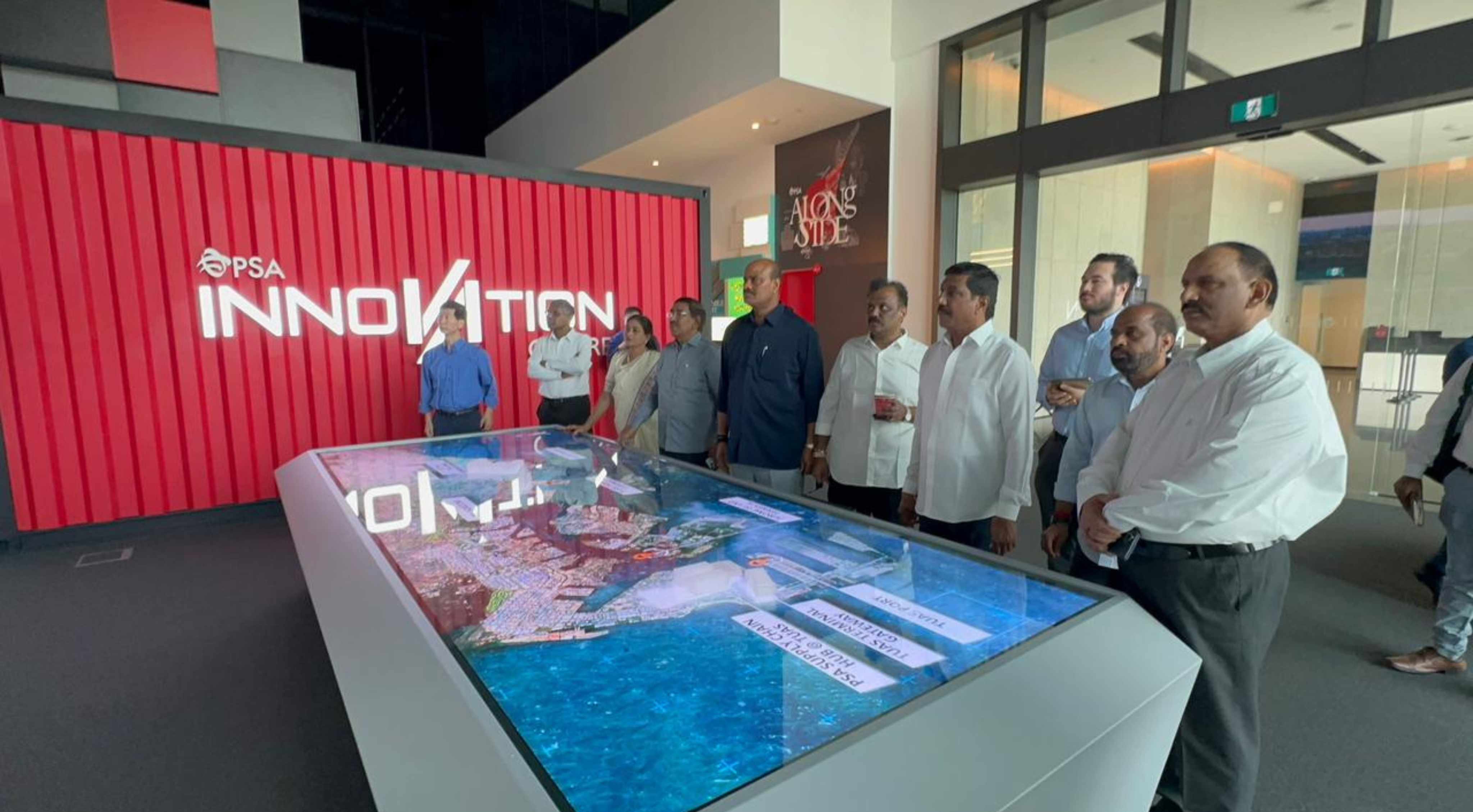 Singapore: సింగపూర్‌లో అత్యాధునిక టువాస్ పోర్టును పరిశీలించిన ఏపీ మంత్రుల బృందం!