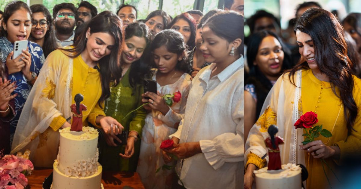 Samantha: పెళ్లి తర్వాత తొలి పుట్టినరోజు.. భర్త రాజ్ నిడిమోరు, అభిమానుల సమక్షంలో సమంత వేడుకలు.!