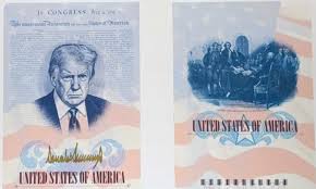 Trump: అమెరికా పాస్‌పోర్టులపై ట్రంప్ ఫోటో... అగ్రరాజ్యంలో హాట్ డిబేట్!!