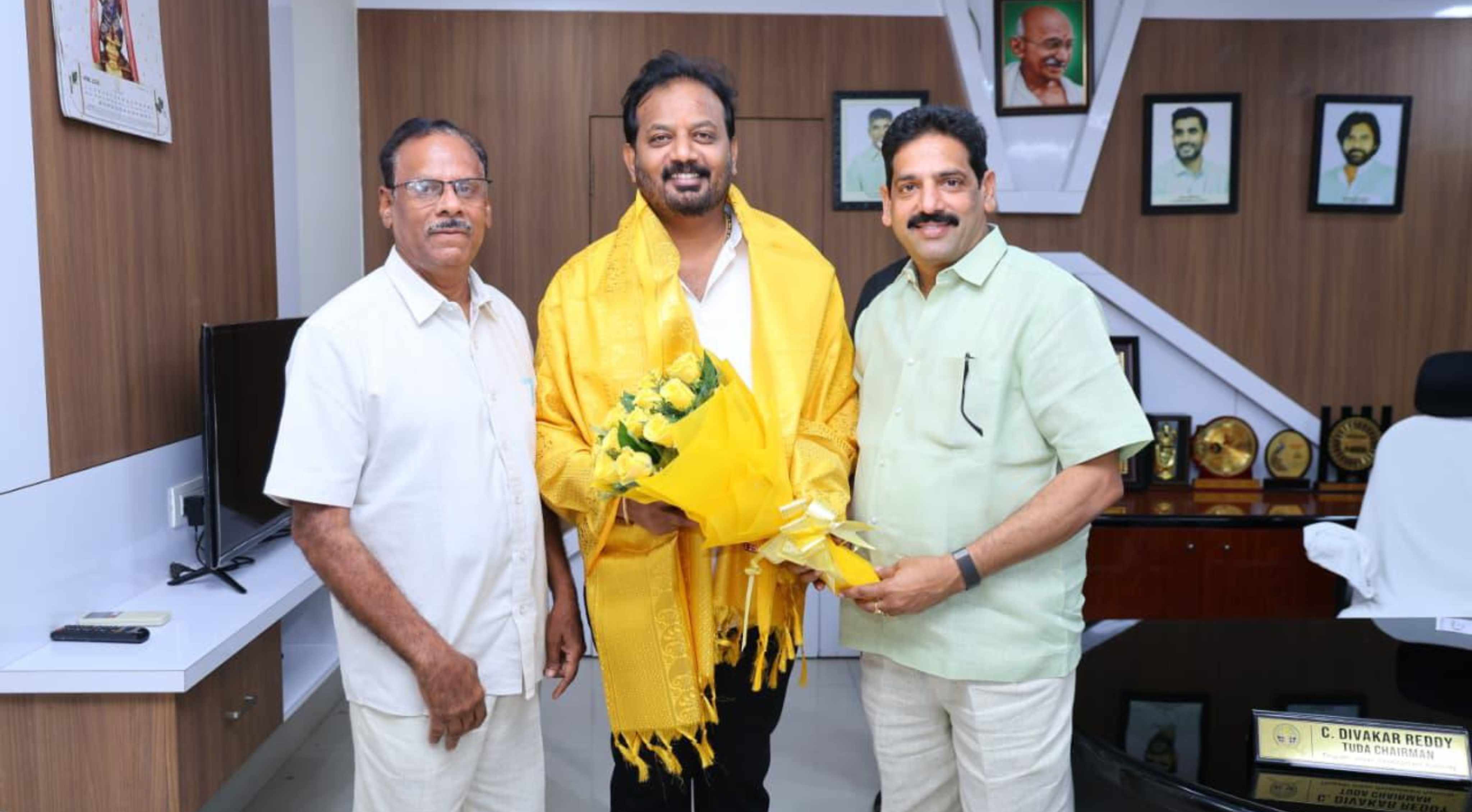 TUDA: కువైట్ ప్రవాసాంధ్ర టీడీపీ నేతలతో తుడా చైర్మన్ భేటీ!