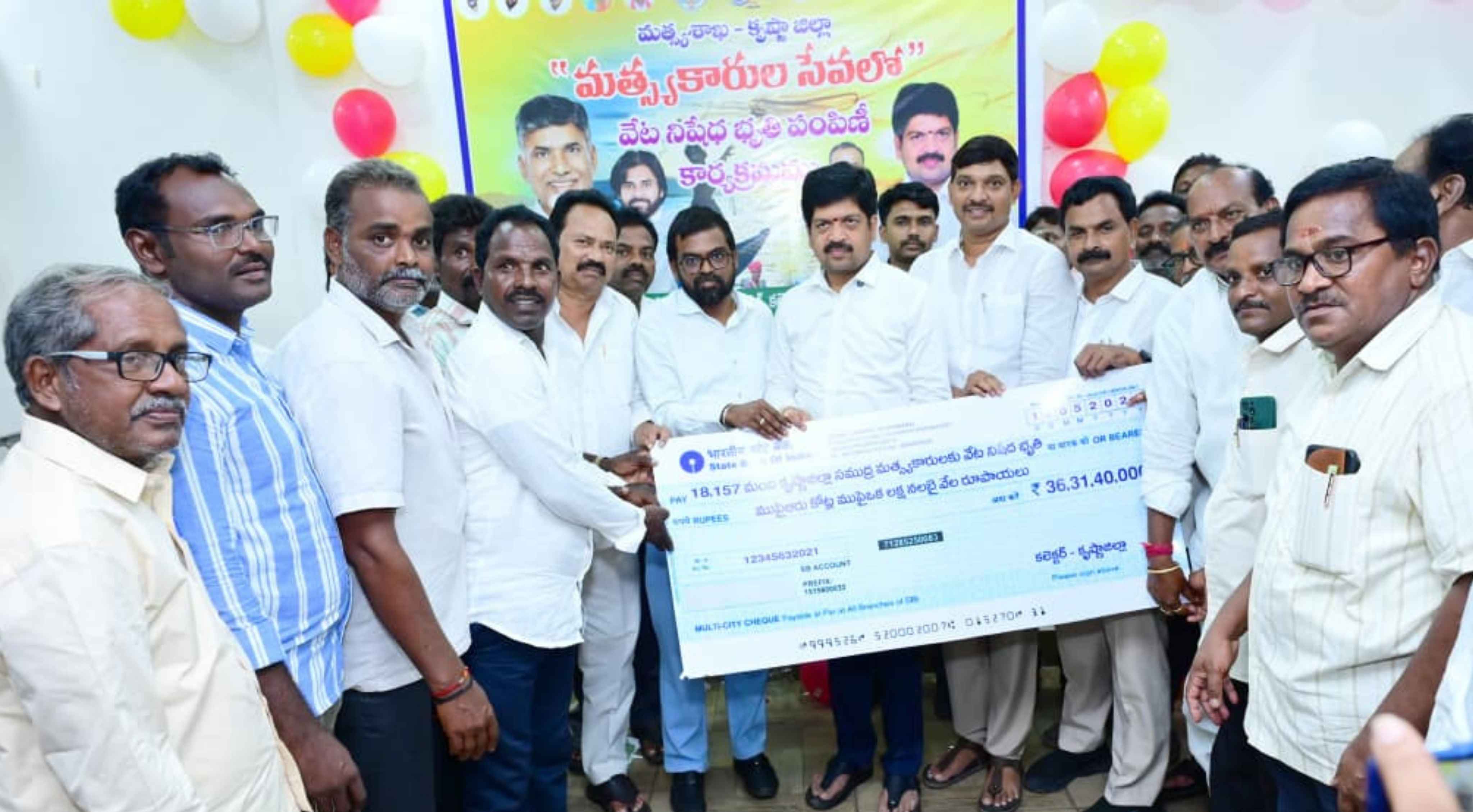 Kollu Ravindra: మత్స్యకారుల సంక్షేమానికి కూటమి ప్రభుత్వం అండ! మత్స్యకారుల సేవలో మంత్రి కొల్లు రవీంద్ర!