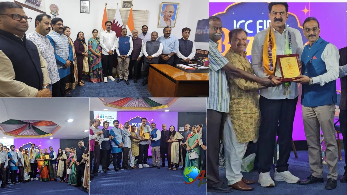 Qatar Telugu Diaspora: ఖతార్‌లో వైభవంగా ఎన్టీఆర్ జయంతి వేడుకలు... ప్రవాస భారతీయుల ఘన సన్మానం!