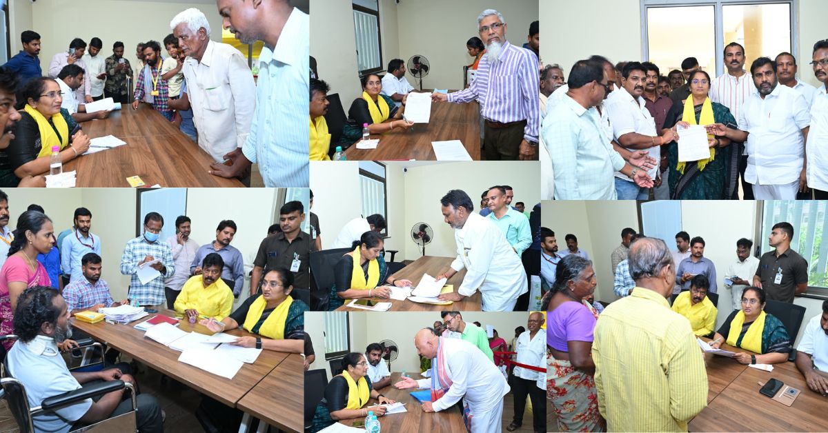 Praja Darbar: గత వైసీపీ హయాంలో భూదందాలు పీక్స్.. విజయనగరంలో రూ. 700 కోట్ల అక్రమ లేఅవుట్‌పై మంత్రికి ఫిర్యాదు!