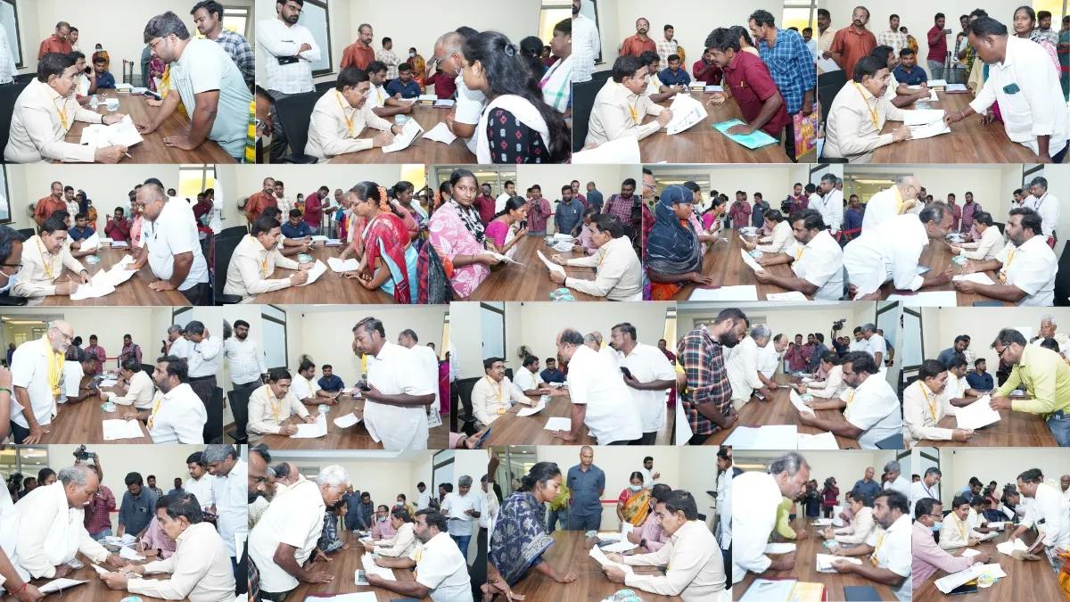 బాధితులకు మంత్రి నారాయణ భరోసా