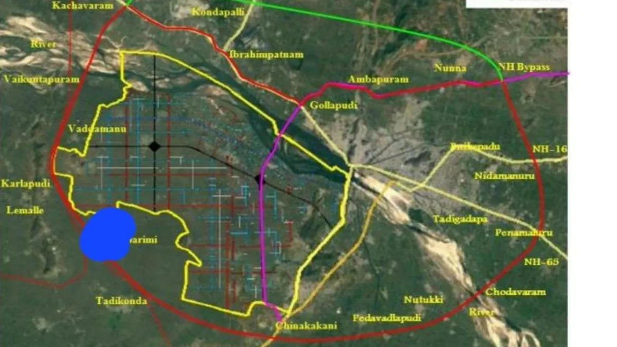 amaravati inner ring road real estate boom