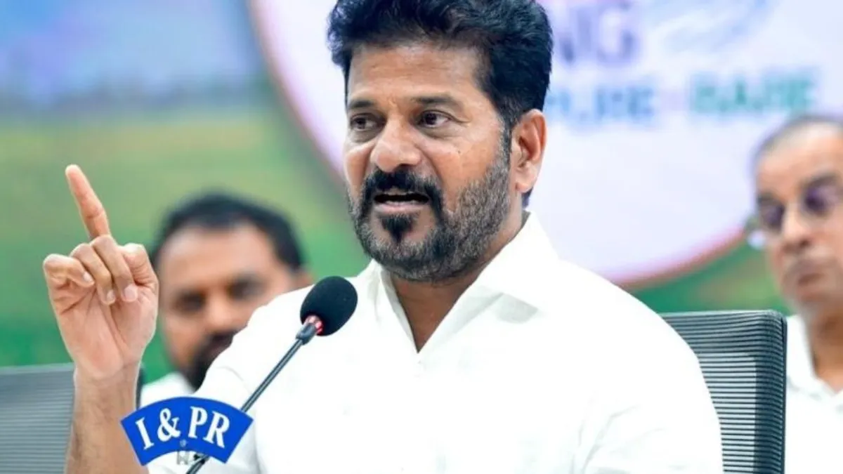 revanth reddy criticizes bjp for not appointing woman president