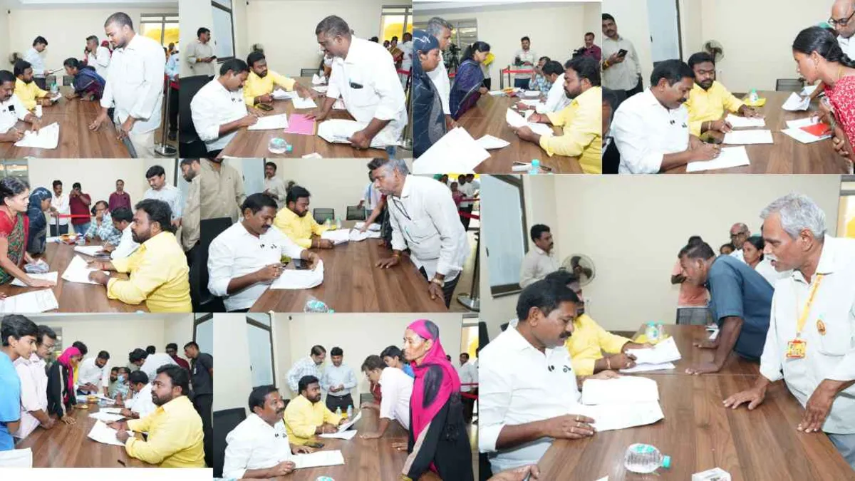 Praja Vedika: బస్ స్టేషన్ లోని షాపులపై వైసీపీ నాయకులు కన్ను.. అద్దె చెల్లించకపోగా ఆపై.. అర్జీలు స్వీకరించి సమస్యల పరిష్కారానికి కృషి చేసిన నేతలు!